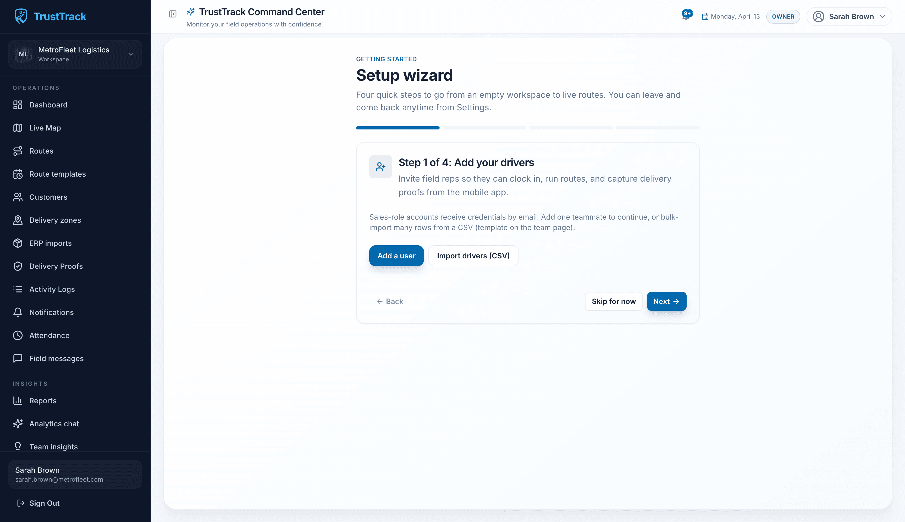 Onboarding flow thumbnail